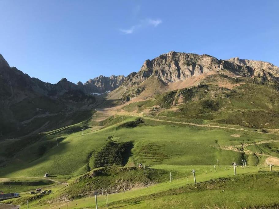 Beau Studio La Mongie Tourmalet Pic Du Midi Lägenhet Exteriör bild