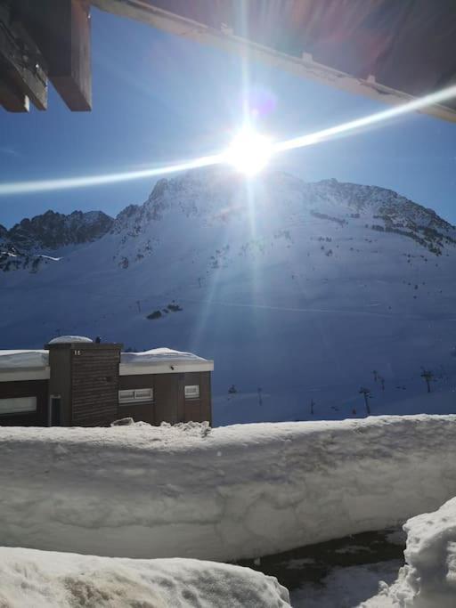Beau Studio La Mongie Tourmalet Pic Du Midi Lägenhet Exteriör bild